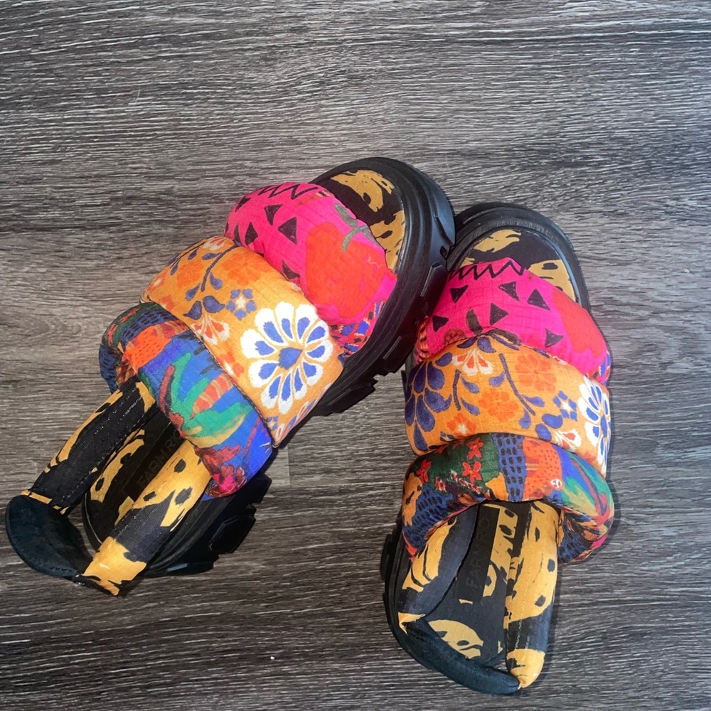 Platform sandals (Farm Rio) - Picture 3 of 5